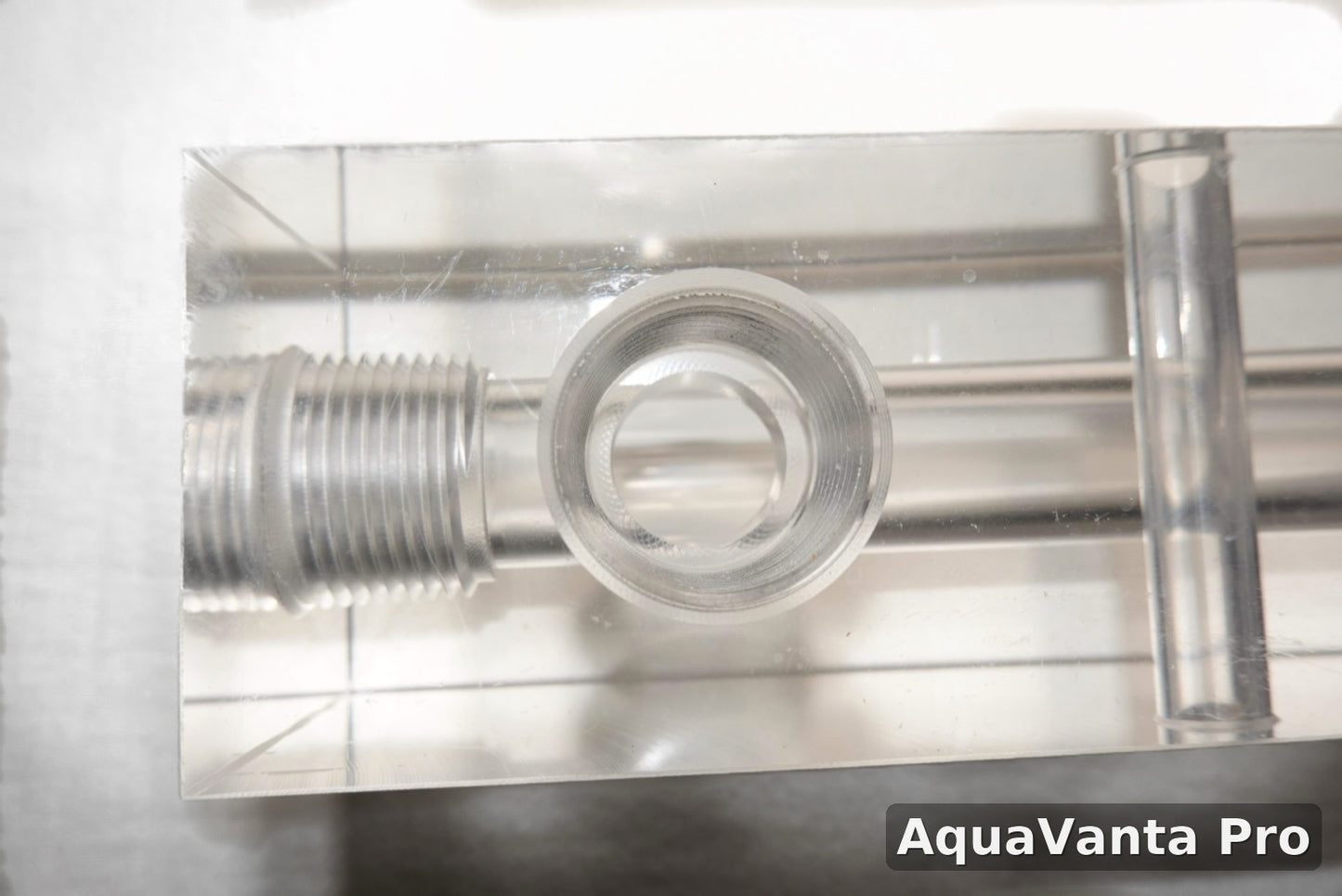 Acrylic Proportioner Manifold Block (3-Port)