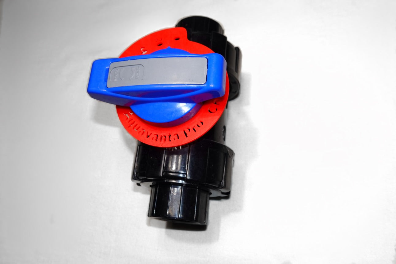 Union Ball Valve – Adjustable Dial Handle