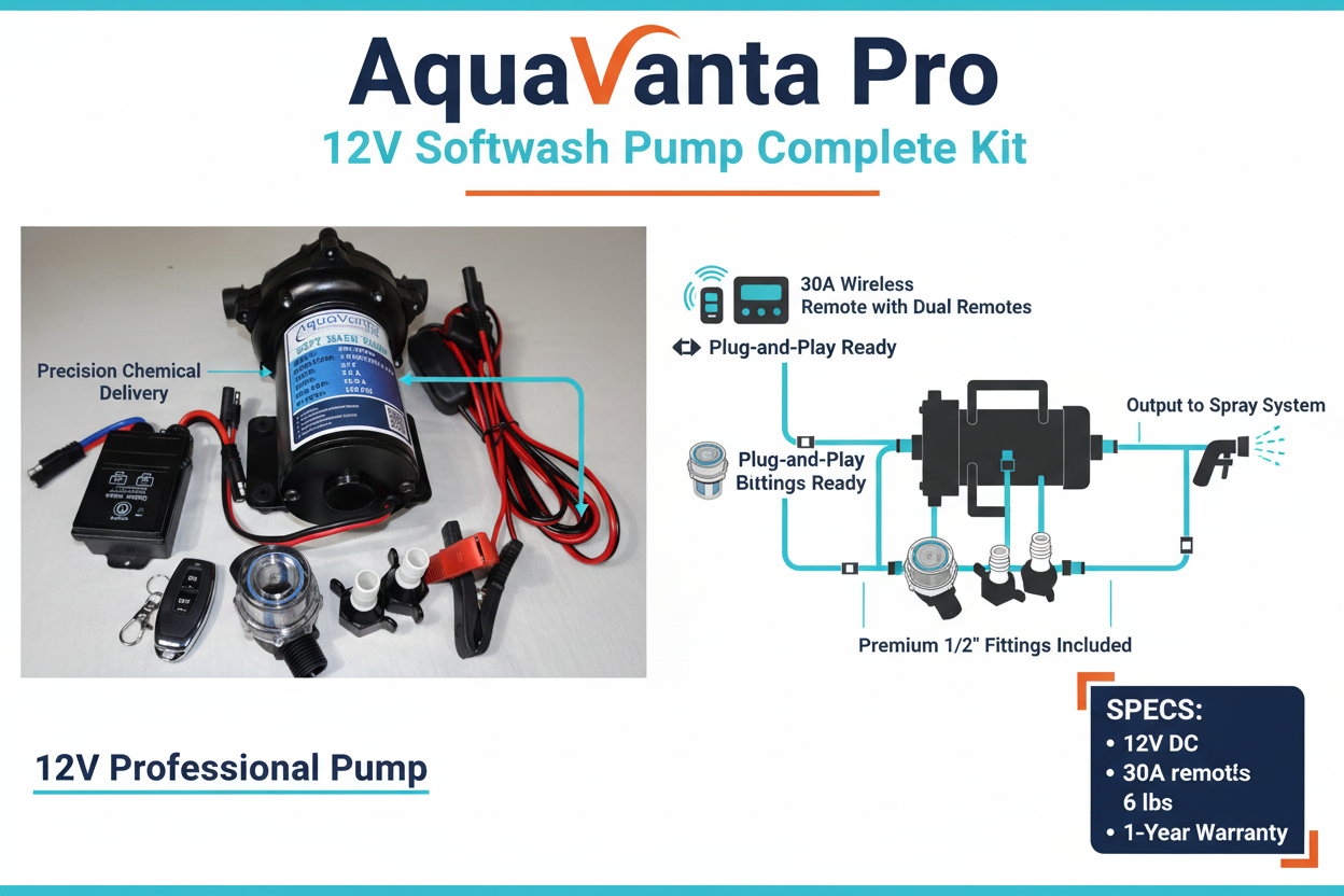 12V Pump Complete Kit Diagram