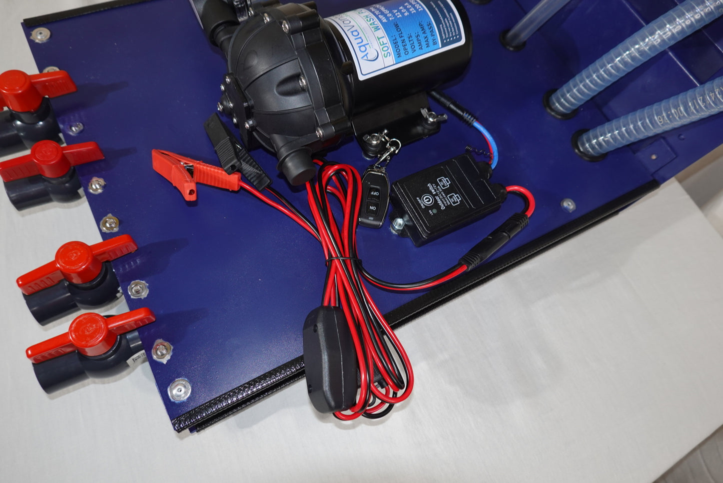 Flow Boss Soft Wash System
Pro-Grade. Complete Kit. Remote Ready.