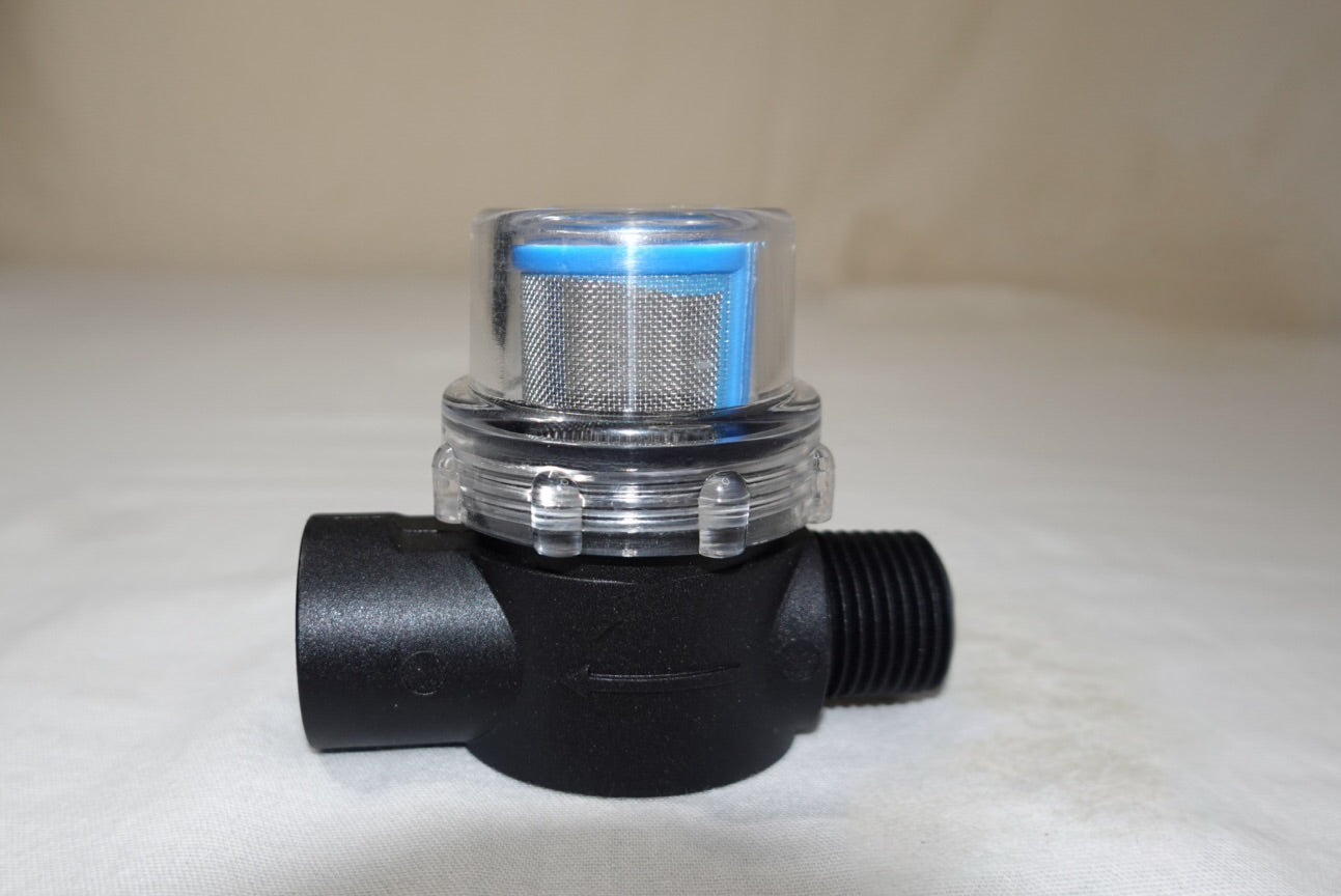 Suction Side Inline Strainer – 50 Mesh (Male x Female) 1/2”
