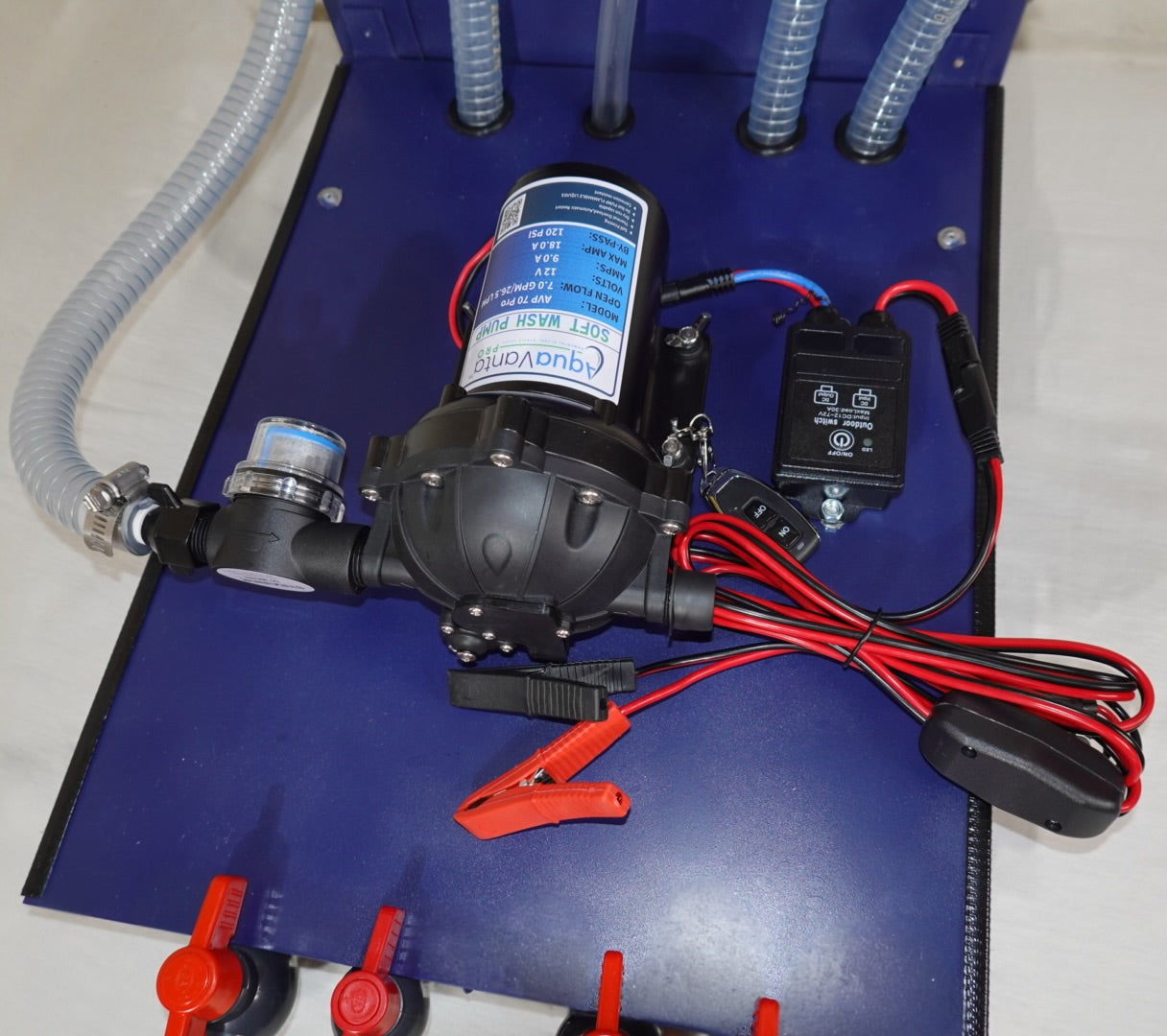 Flow Boss Soft Wash System
Pro-Grade. Complete Kit. Remote Ready.