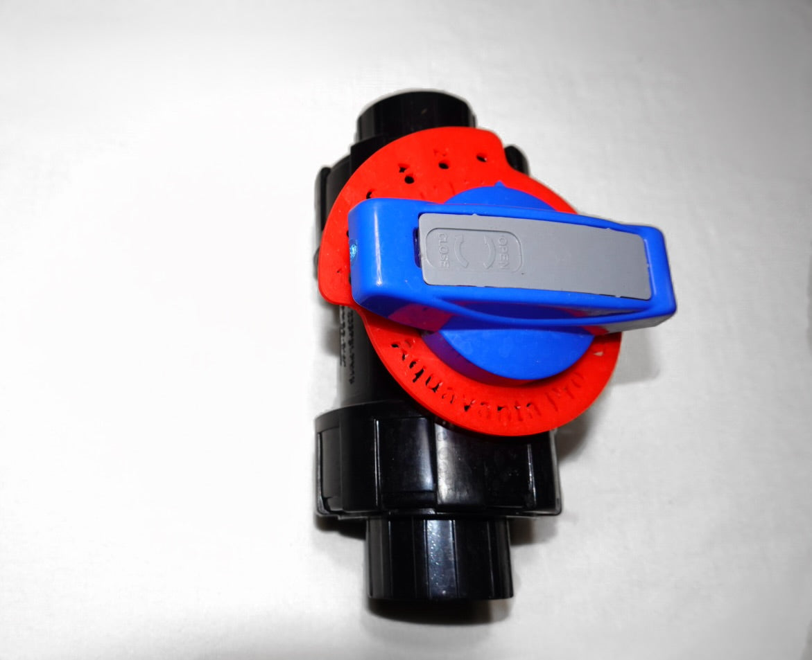 Union Ball Valve – Adjustable Dial Handle