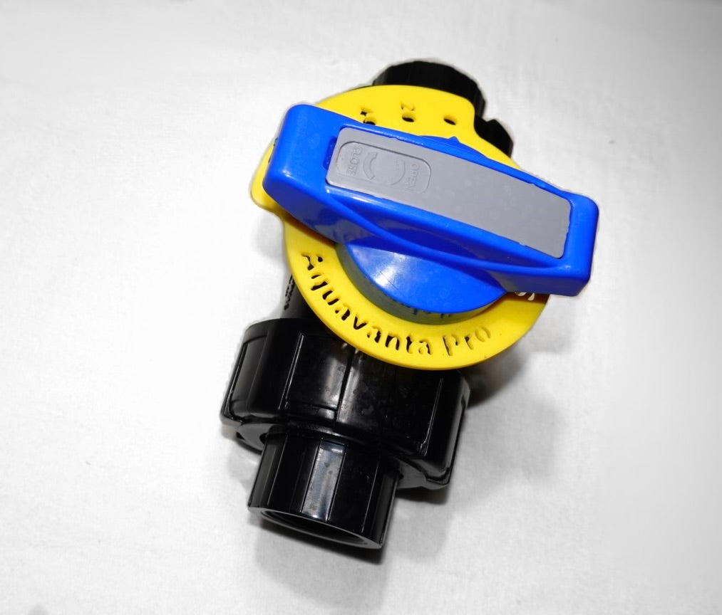 Union Ball Valve – Adjustable Dial Handle