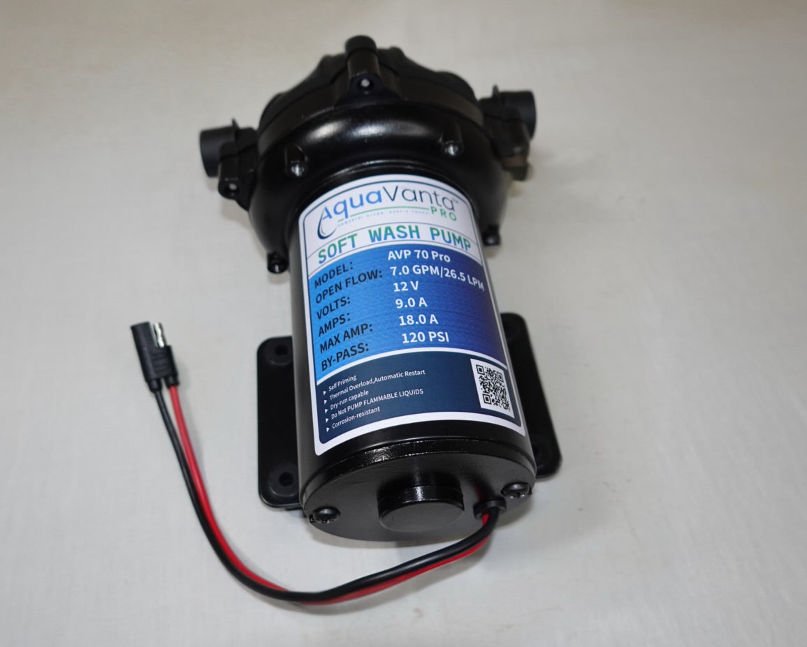 12v SOFTWASH PUMP (PUMP ONLY)