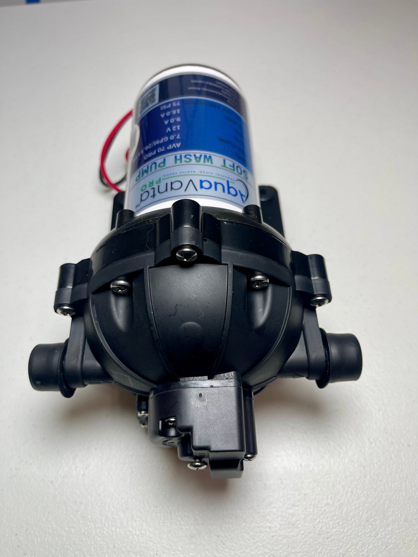 12V Automatic Soft Wash Pump Complete Kit with Remote | 7.0 GPM Professional System