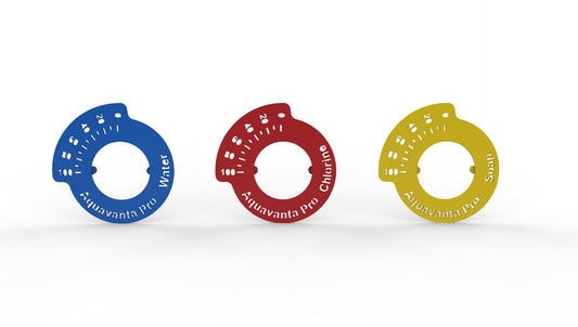 Dial Ring Color Set (Blue, Yellow, Red)