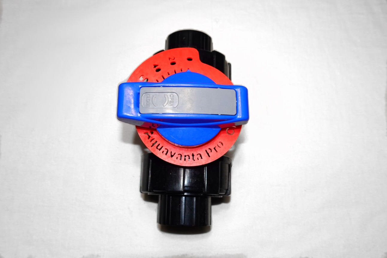 Union Ball Valve – Adjustable Dial Handle