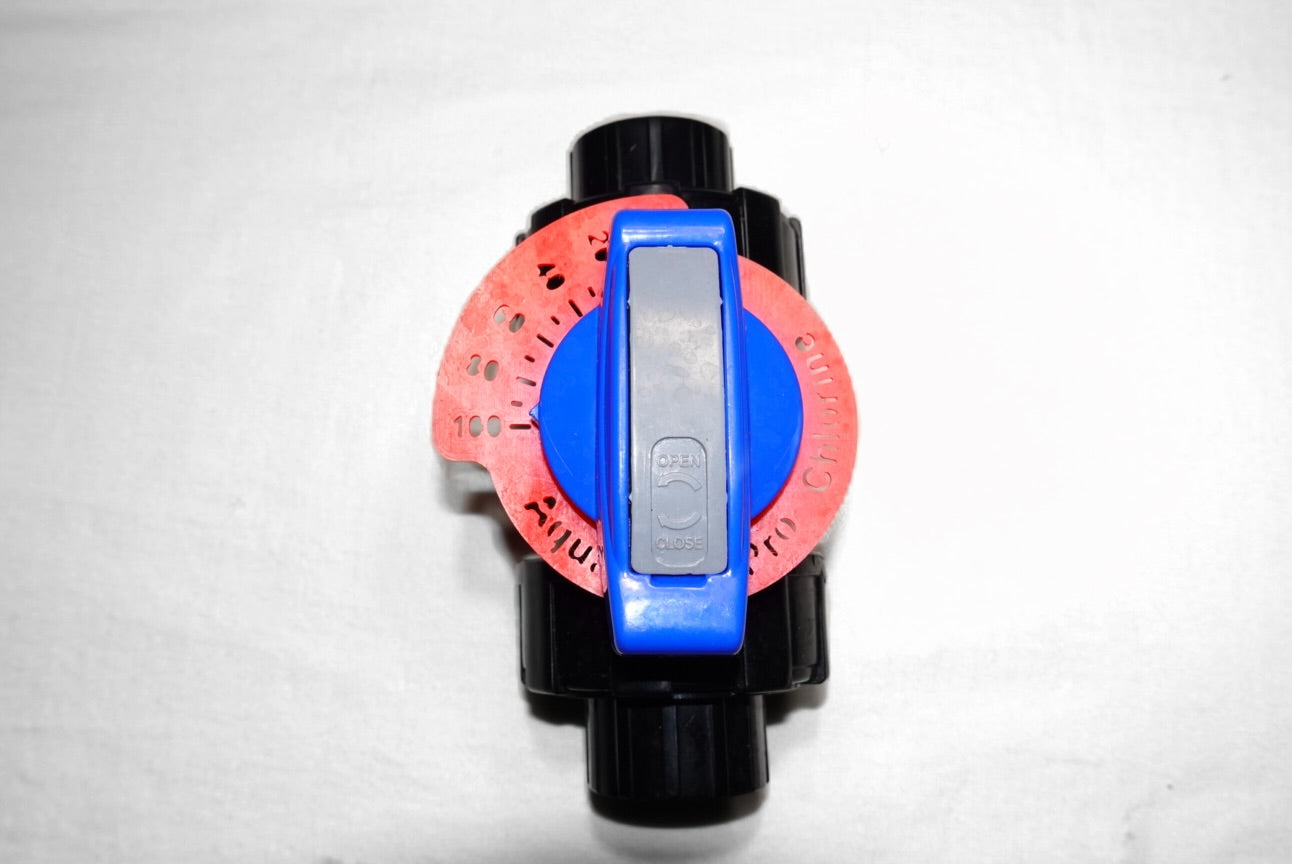 Union Ball Valve – Adjustable Dial Handle