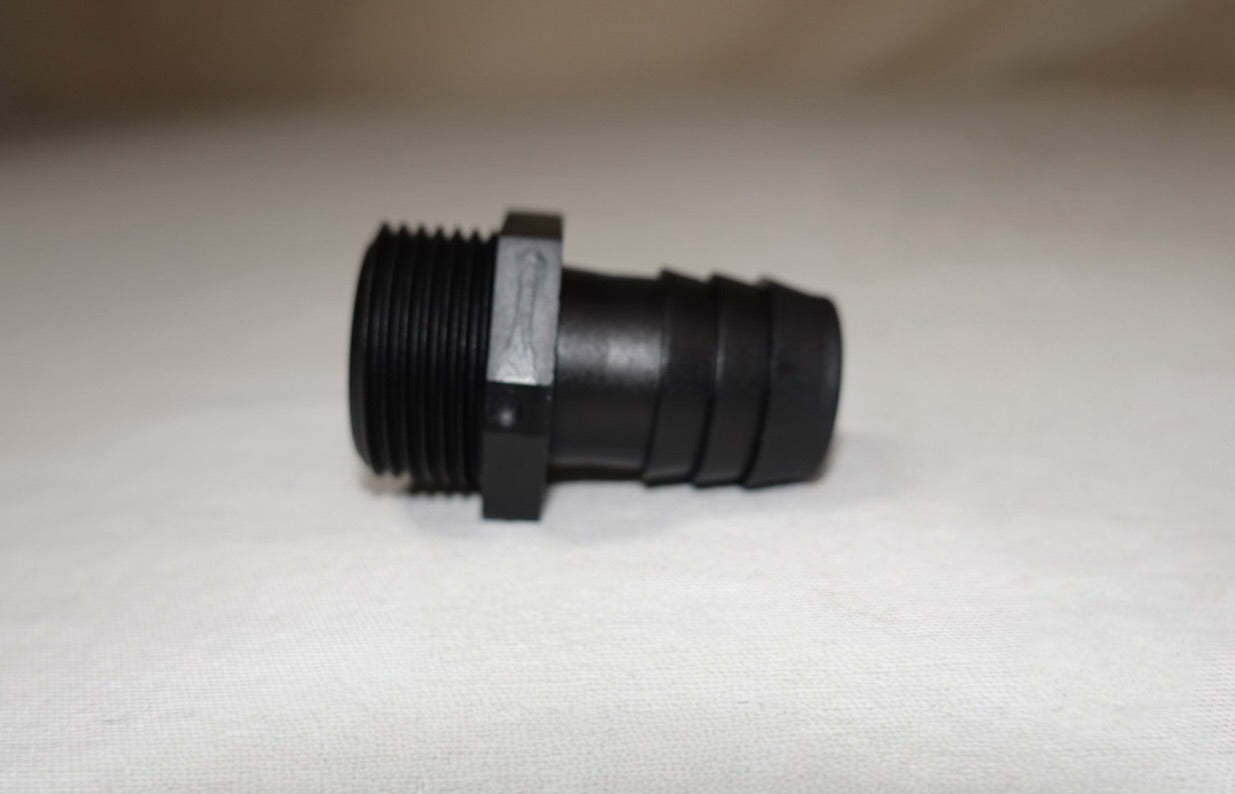 Poly King Nipple – Heavy-Duty Hose Barb Fitting