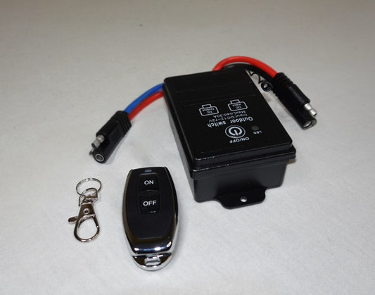 Wireless Remote Relay Switch – 12V, 30A with Dual Remotes