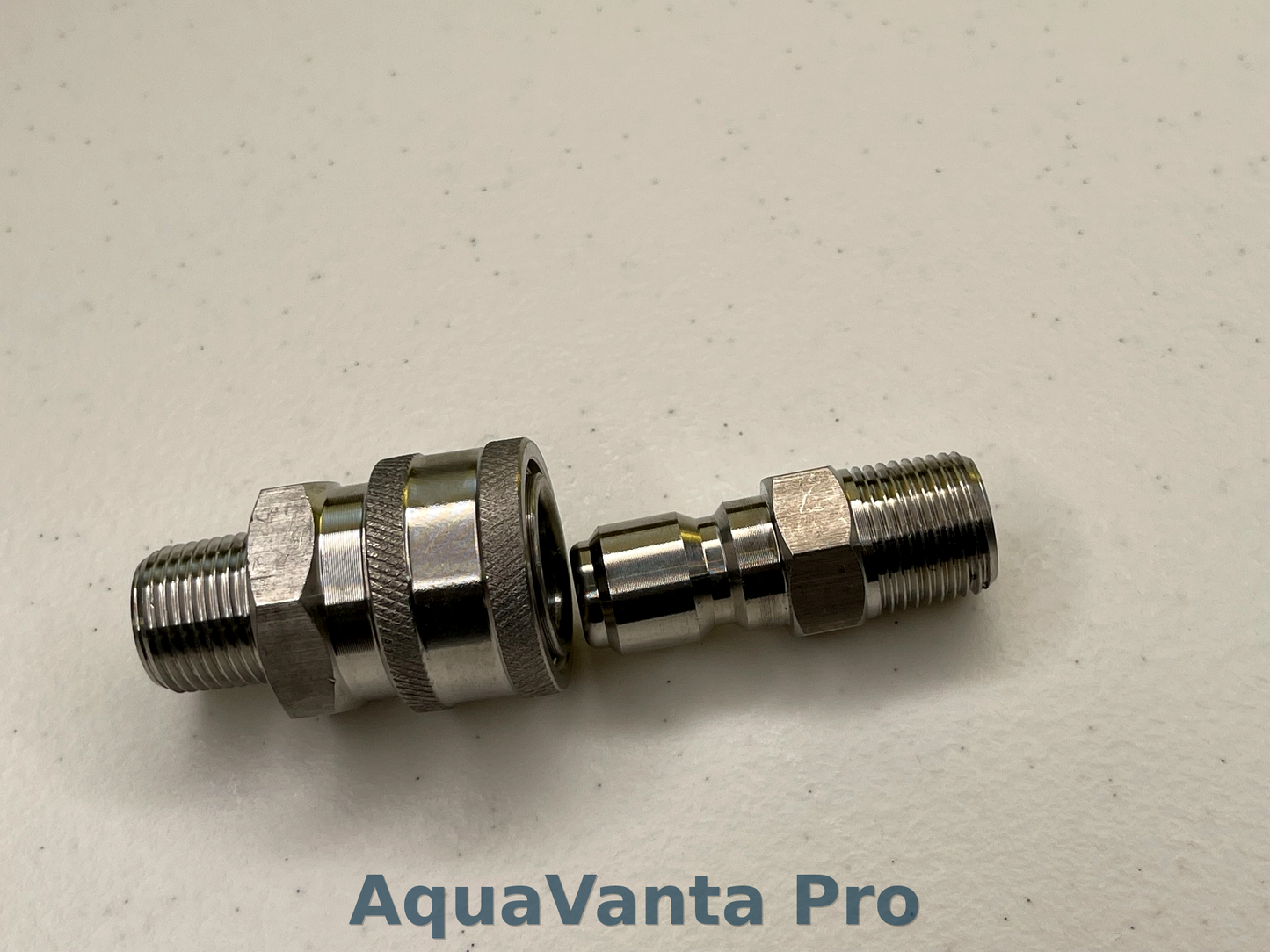 3/8” Quick Connect Couplers stainless steel (F + M)