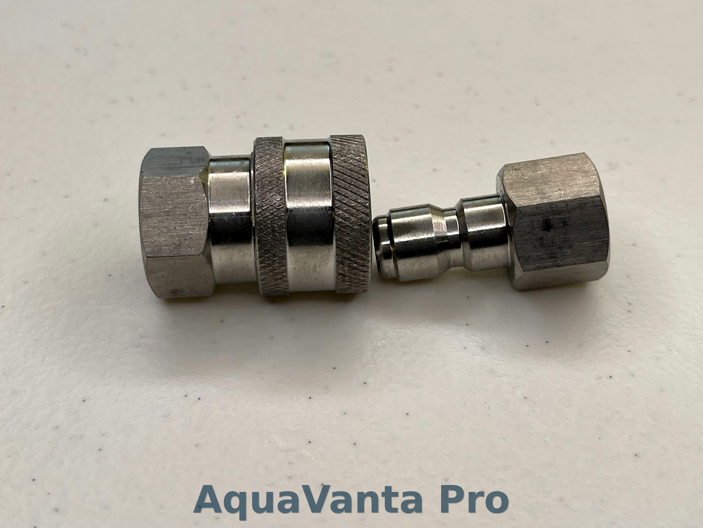1/4” Quick Connect Couplers stainless steel (F + M )