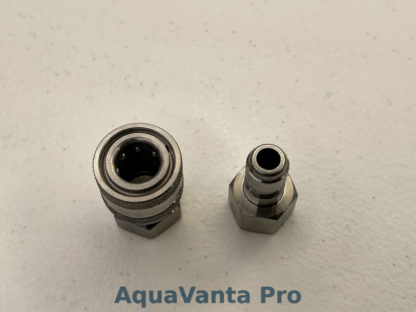 1/4” Quick Connect Couplers stainless steel (F + M )