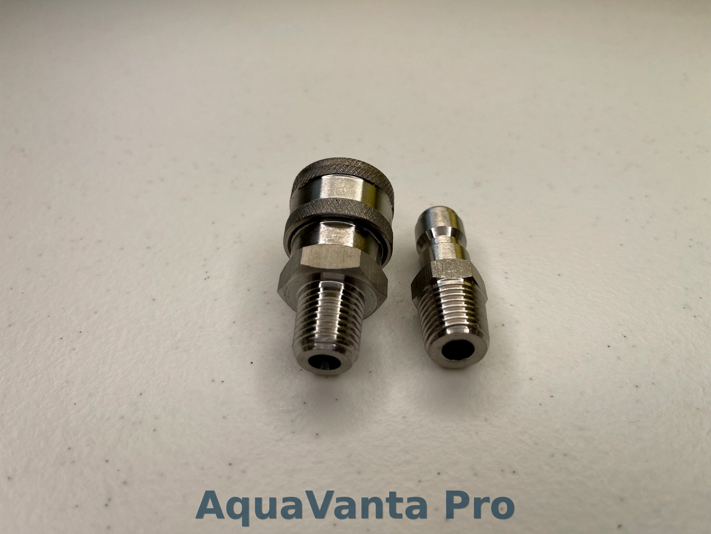 1/4” Quick Connect Couplers stainless steel (F + M )