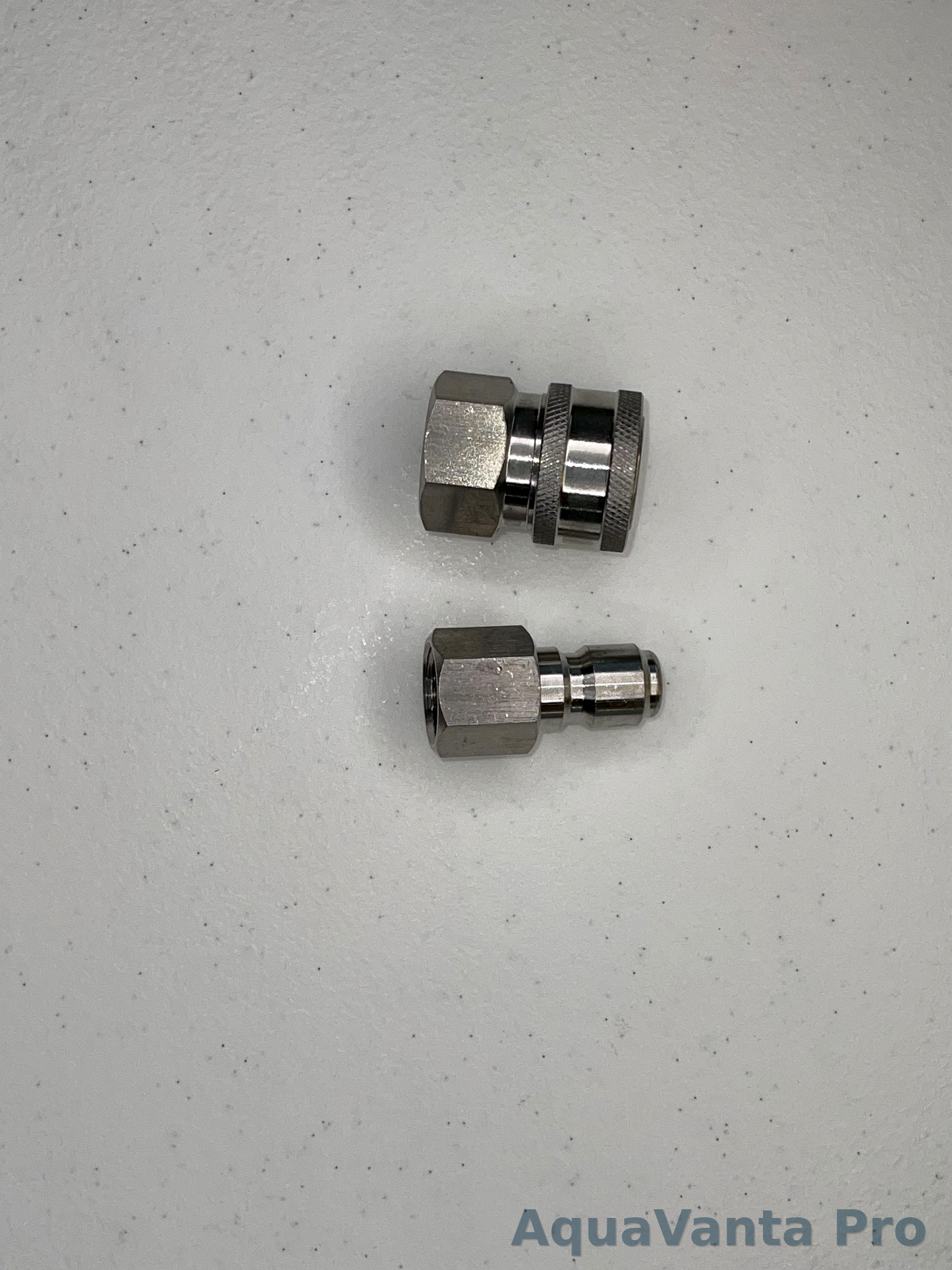 3/8” Quick Connect Couplers stainless steel (F + M)