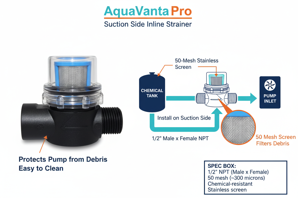Inline Strainer Diagram